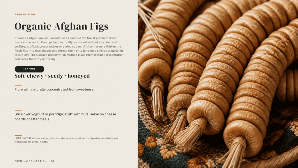 Organic Afghan Figs